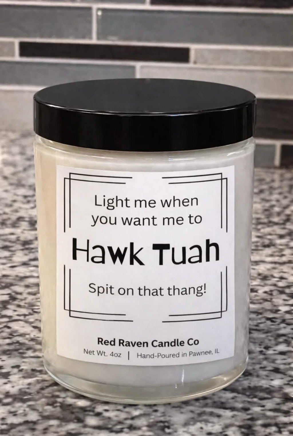 Hawk Tuah – Cheeky Scented Candle (4oz)