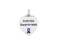 5/10/25/100 Bulk Heart Shaped Arthritis Awareness Charms