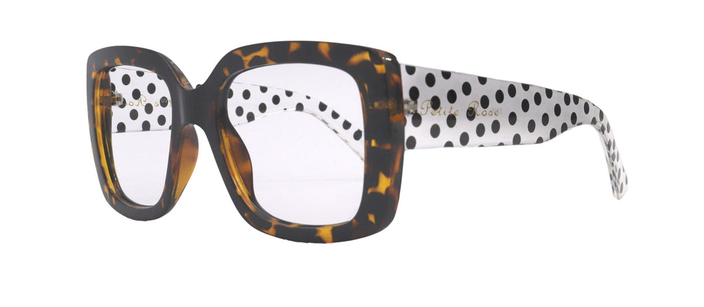 Minnie, Oversized Reading Glasses, Brown, Large Frame, High End Readers, Bifocal,  Sun readers, Trendy Style,  NY Fifth Avenue