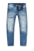JORDAN CRAIG Jeans Light Wash Distressed