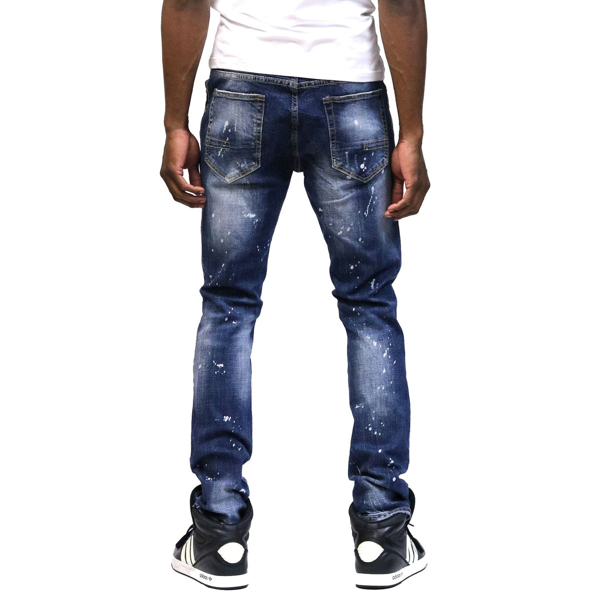 GEROME New Washed Skinny Denim Pants