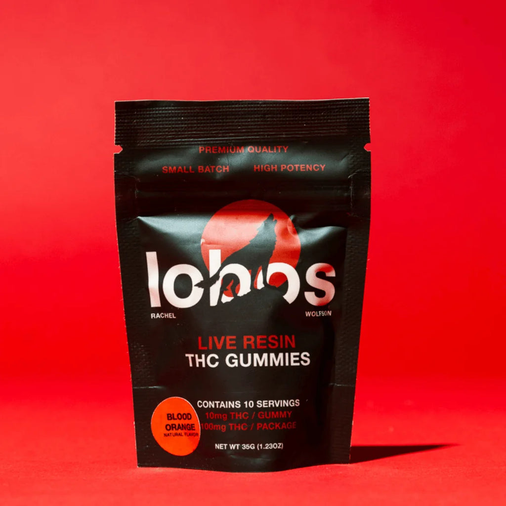 Lobos Live Resin THC Gummies