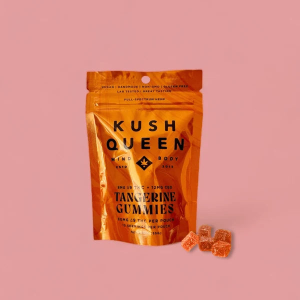 Tangerine Delta 9 THC + CBD Gummies