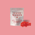 Zero Sugar Strawberry Delta 9 THC + CBD Gummies
