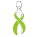 5/10/25/100 Bulk Lime Green Ribbon Charms