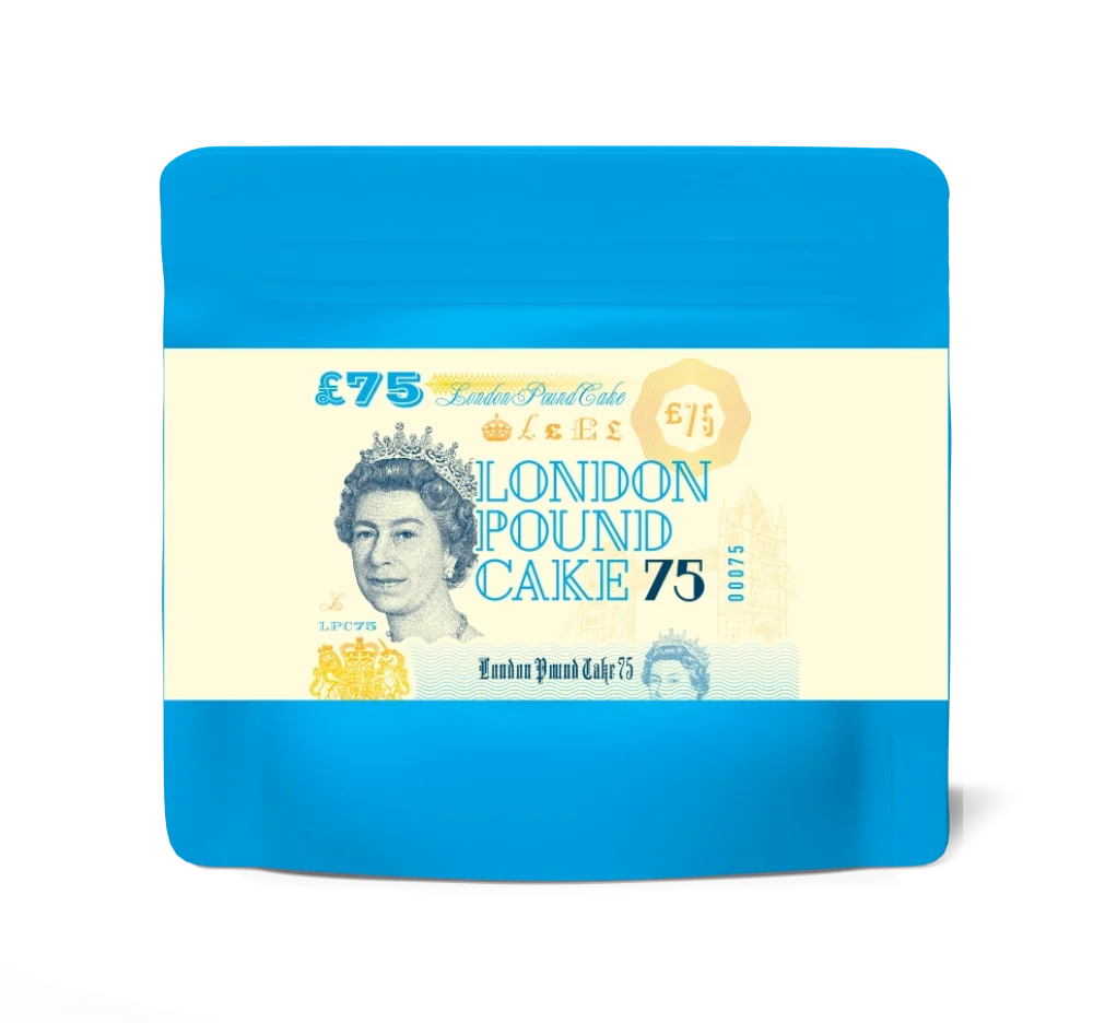Cookies - Flower Bag - London Pound Cake - 1g