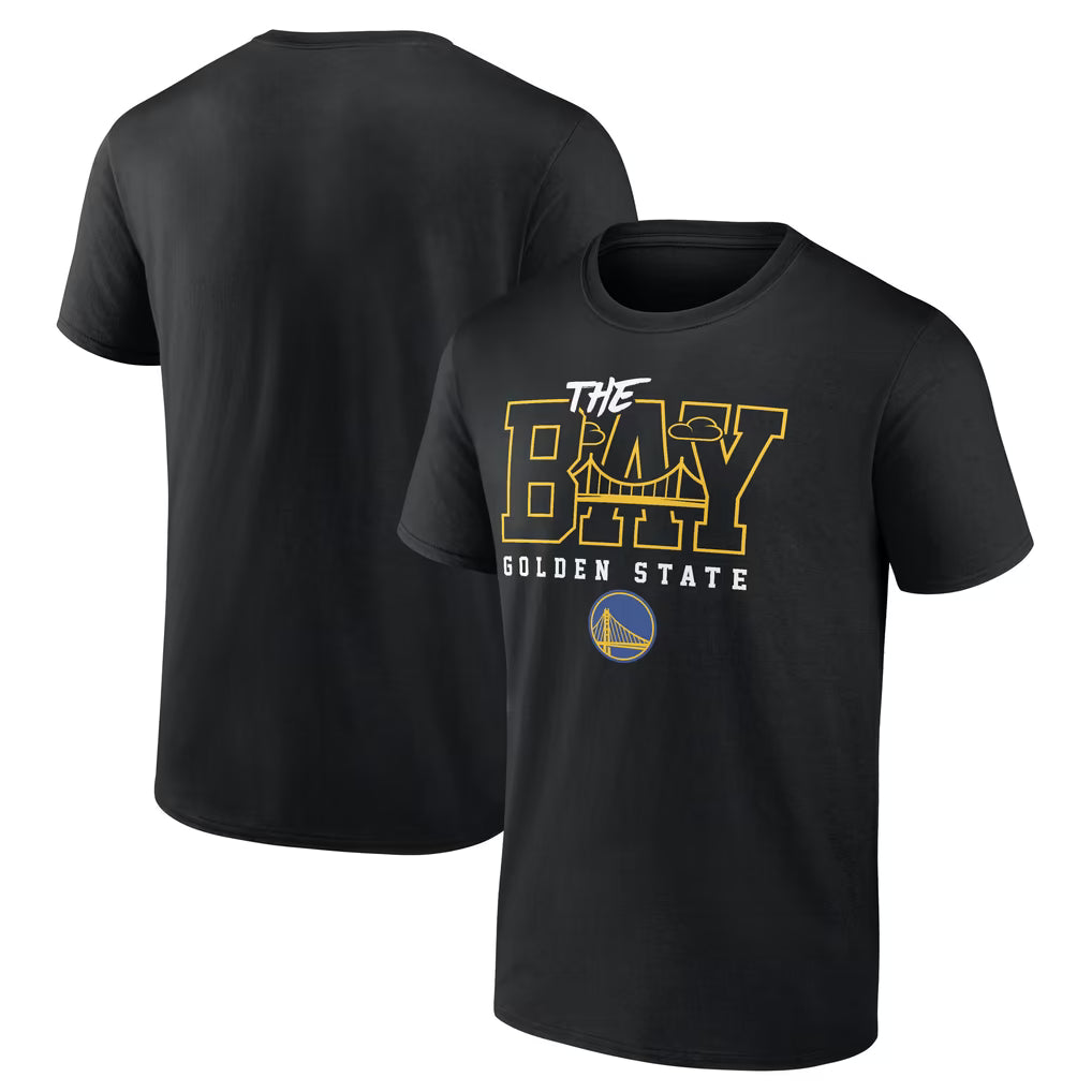 Men's Black Golden State Warriors Core Hometown Launch T-Shirt