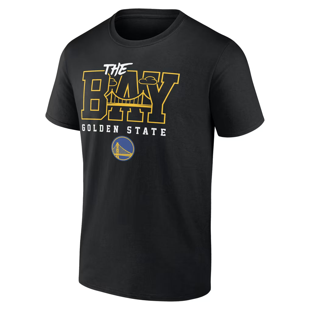 Men's Black Golden State Warriors Core Hometown Launch T-Shirt