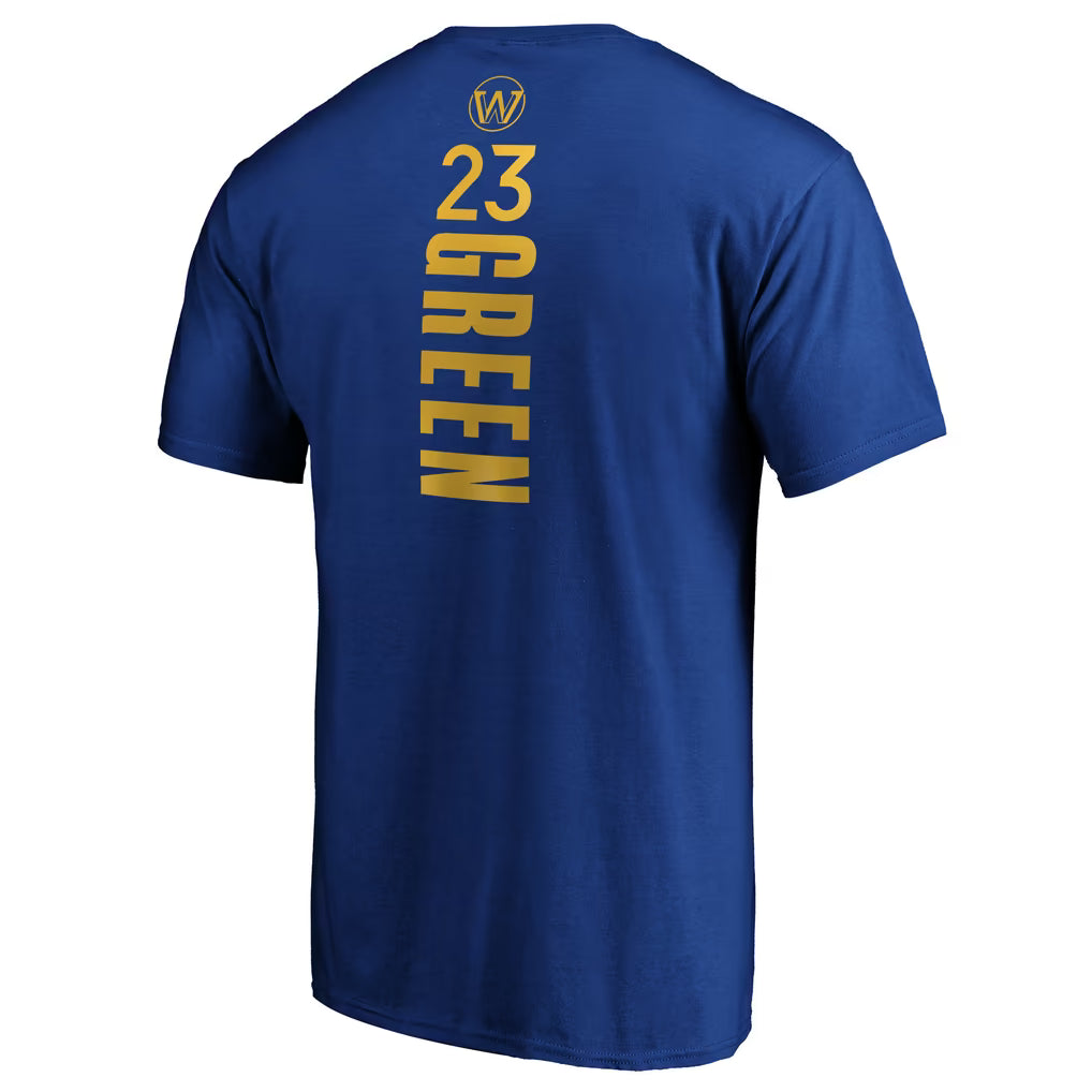 Men's Draymond Green Royal Golden State Warriors Playmaker Name & Number T-Shirt