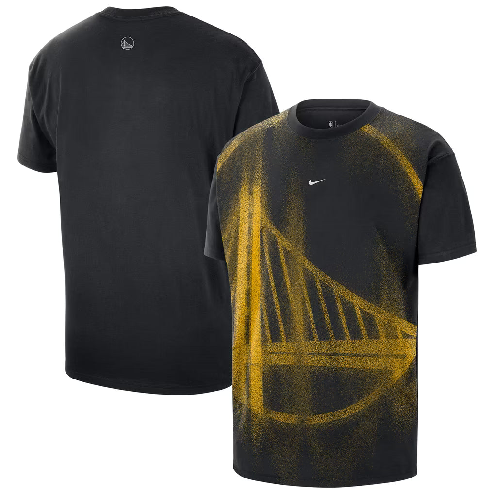 Men's Nike Black Golden State Warriors 2026 Standard Issue Practice Icon T-Shirt