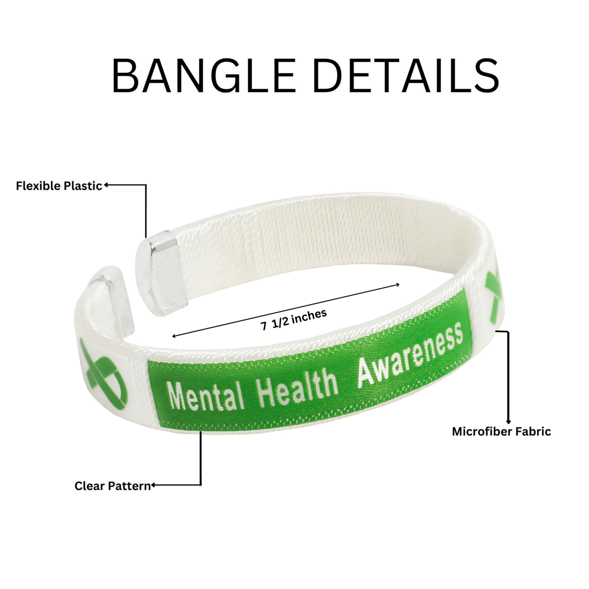 5/10/25 Bulk Mental Health Bangle Bracelets