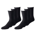 6 Pair Soft Cotton Crew Socks Soft Stretchy and Durable
