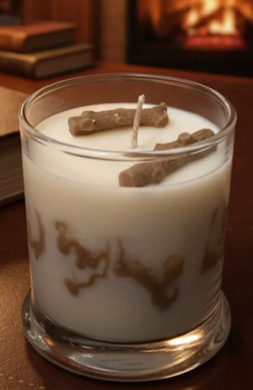 Mahogany Teakwood Signature Scented Candle