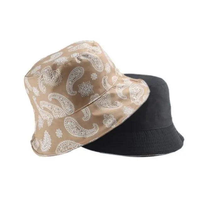 New Trendy Summer Bucket Hats For Women Men's Panama Hat Double-sided Panama Sun Fishing Hat Fisherman Cap for Boys/Girls
