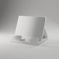 Phone & Tablet Dock — 3D Printed Phone Stand, White