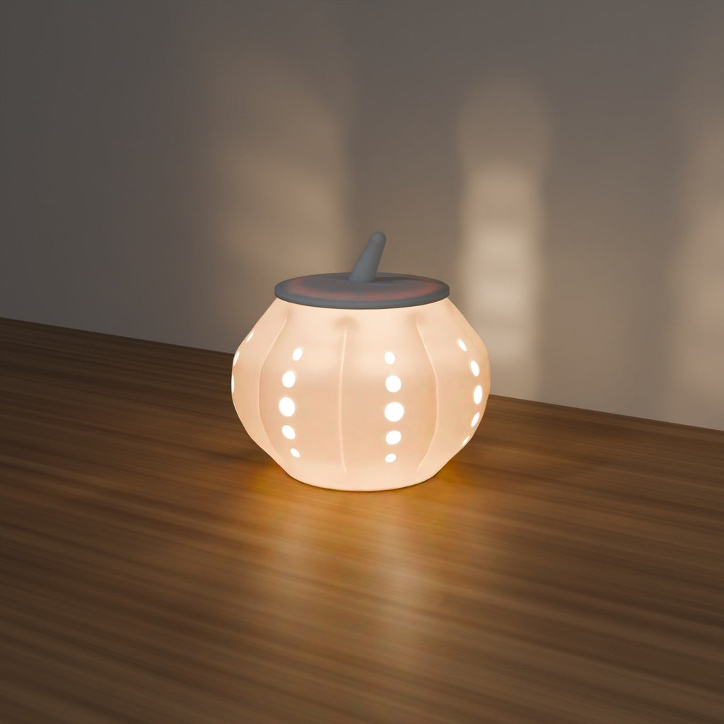 Perforated Pumpkin Luminary — 3D Printed Pumpkin Lantern
