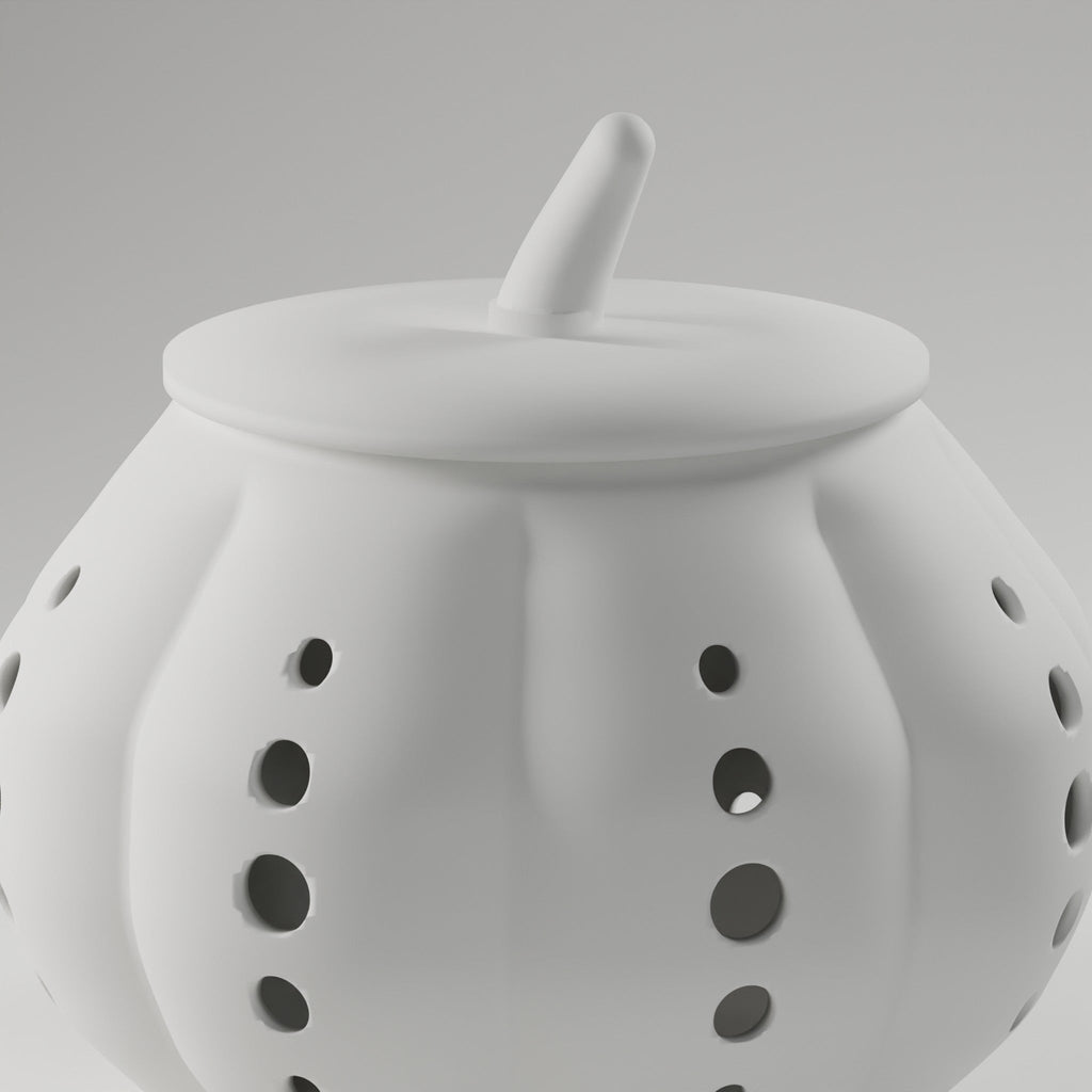 Perforated Pumpkin Luminary — 3D Printed Pumpkin Lantern