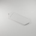 Motel Key Tag Blanks, Bulk 10–100 Pack — 3 × 1.25 in Sticker