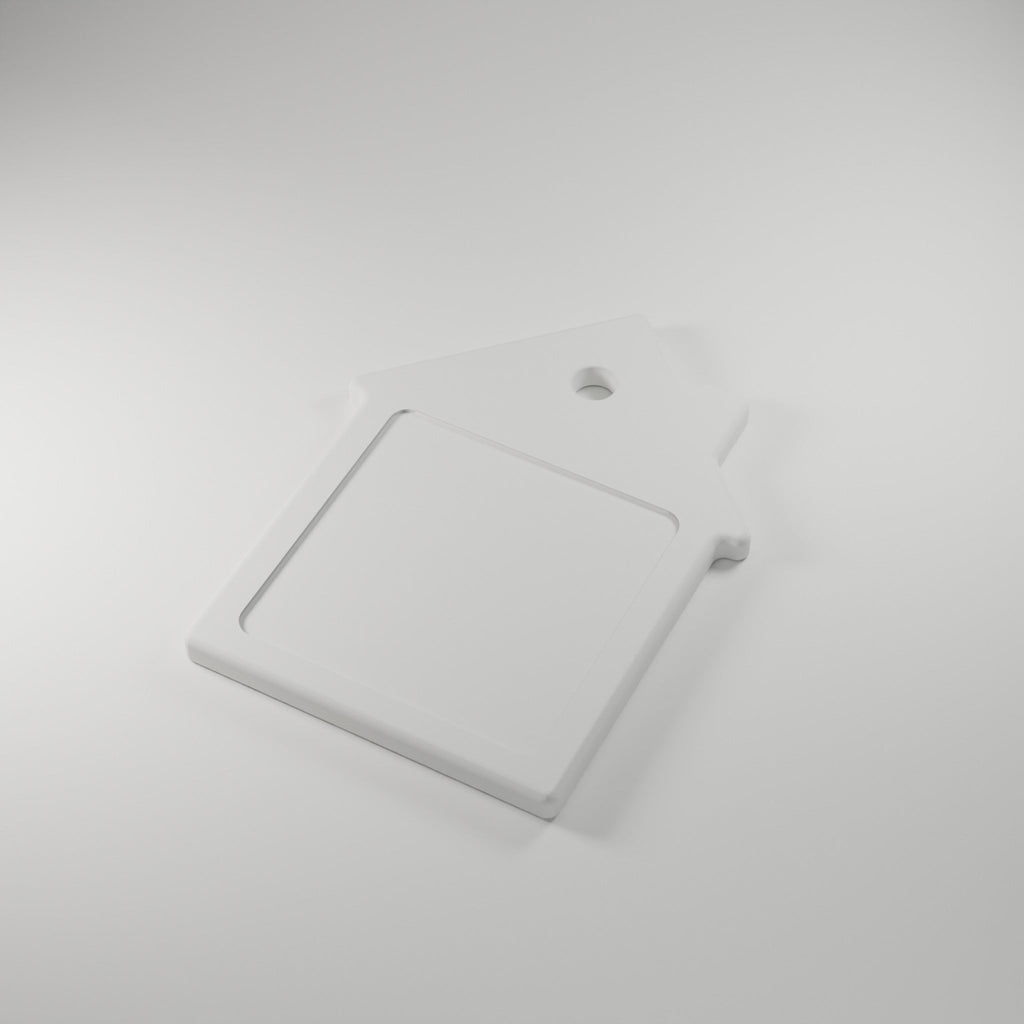 House Keychain Blanks, Bulk 10–100 Pack — 1.5 in Sticker