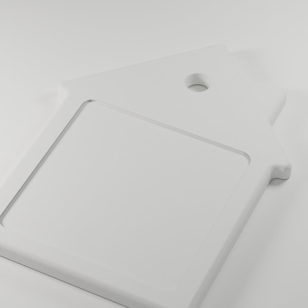 House Keychain Blanks, Bulk 10–100 Pack — 1.5 in Sticker