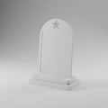 Mini Award Plaque, Single or Bulk — 3 × 4 in Sticker