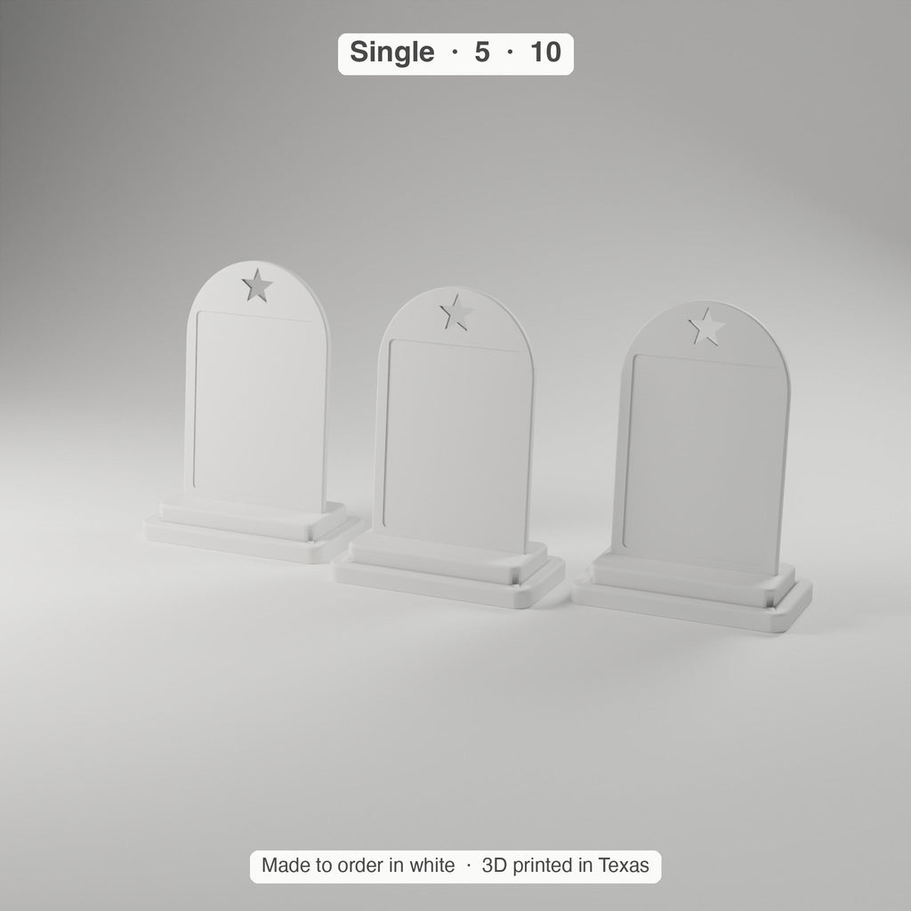 Mini Award Plaque, Single or Bulk — 3 × 4 in Sticker