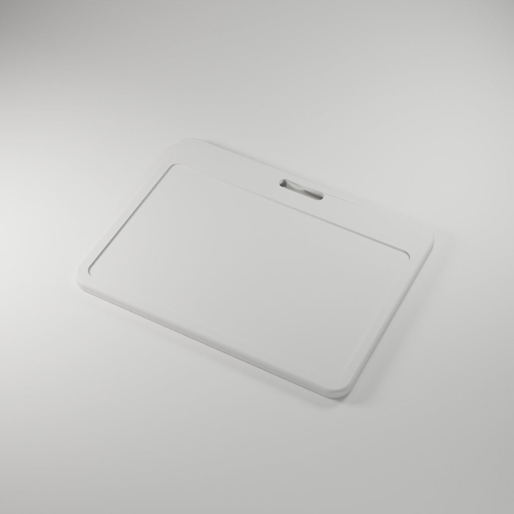 Staff Name Badge Blanks, Bulk 5–50 Pack — Card-Size Sticker