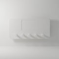 5-Hook Key Plaque, Single or Bulk — 3 × 2 in Sticker