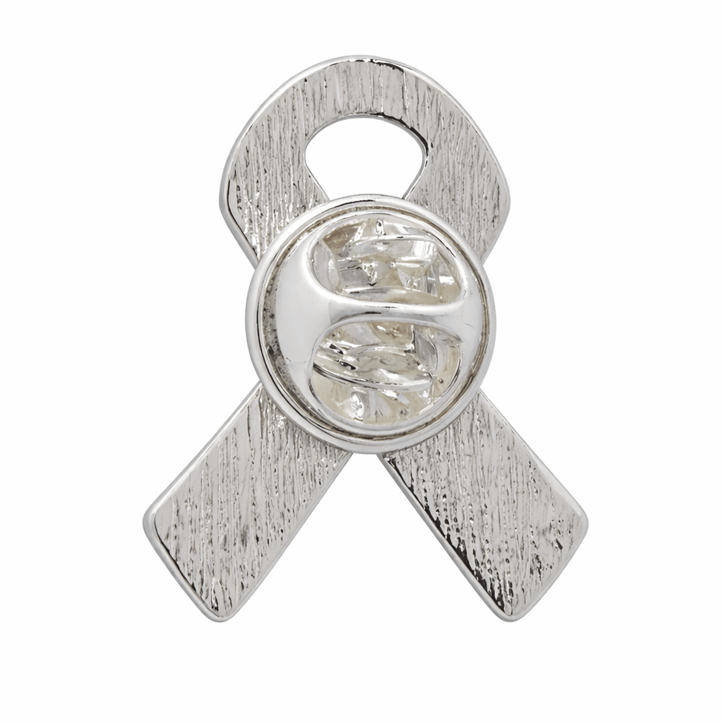 1/10/25/100 Bulk Pancreatic Cancer Awareness Ribbon Pins