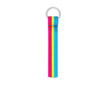 5/10/25/100 Bulk Pansexual Flag Lanyard Style Keychains