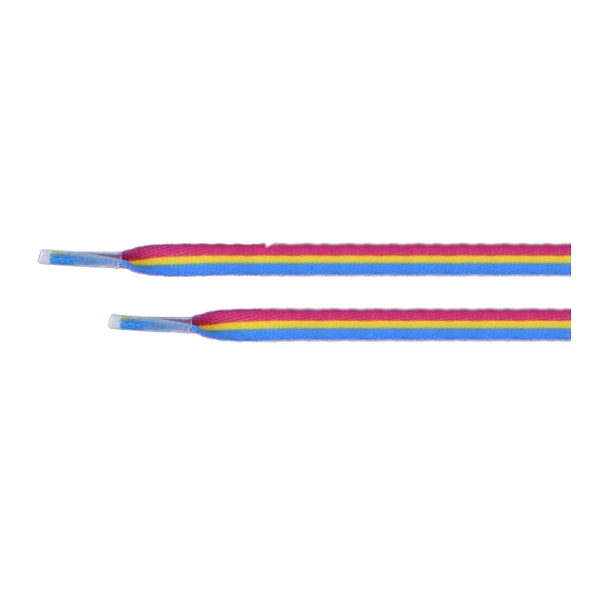 1/5/10/25/100 Bulk Pansexual Flag Shoe Laces