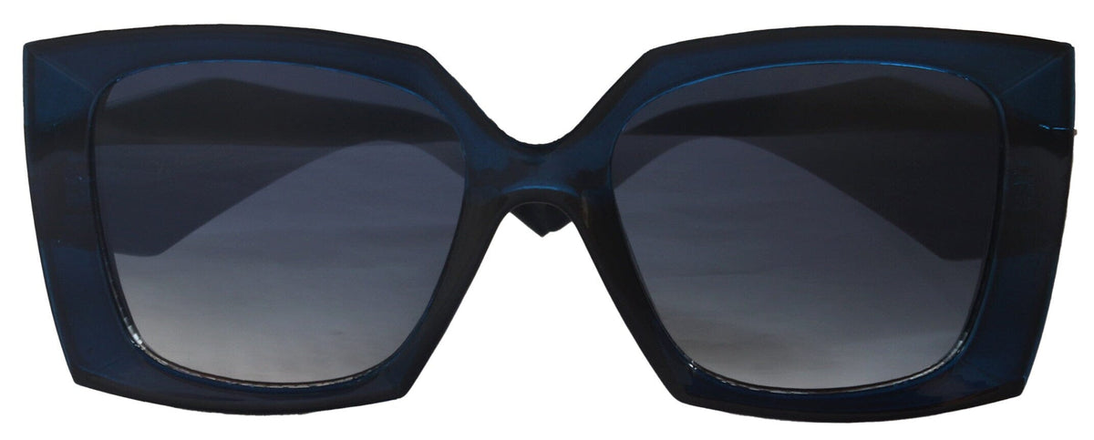 Penelope Fashion High End Line Bifocal OR Non-Bifocal Reading Sunglasses Blue  Inspired by NY Fifth Avenue