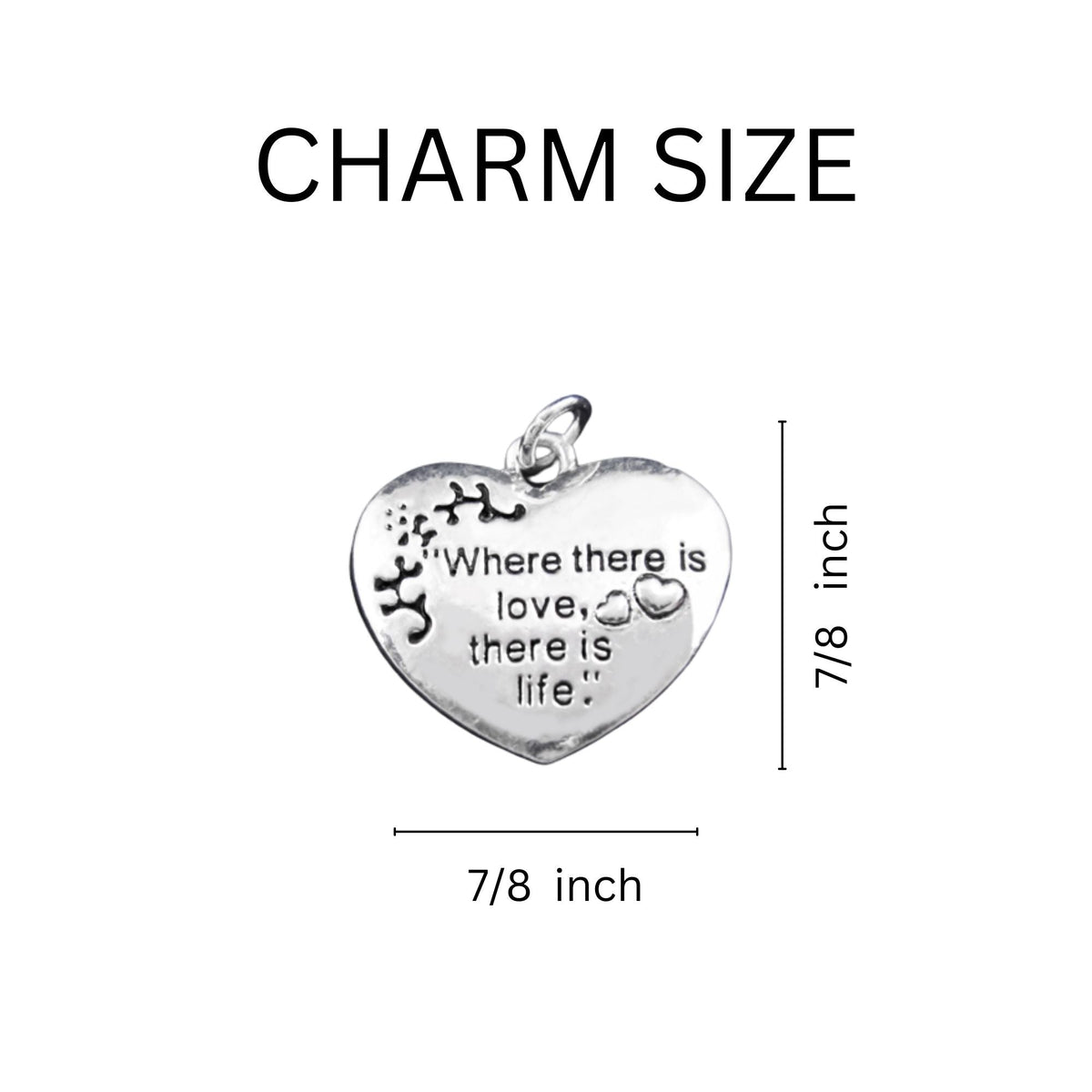 Periwinkle Ribbon Where There is Love Bracelets