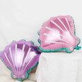 Pink & Purple Seashell Foil Balloons – 2 Pack | Ellie’s Party Supply