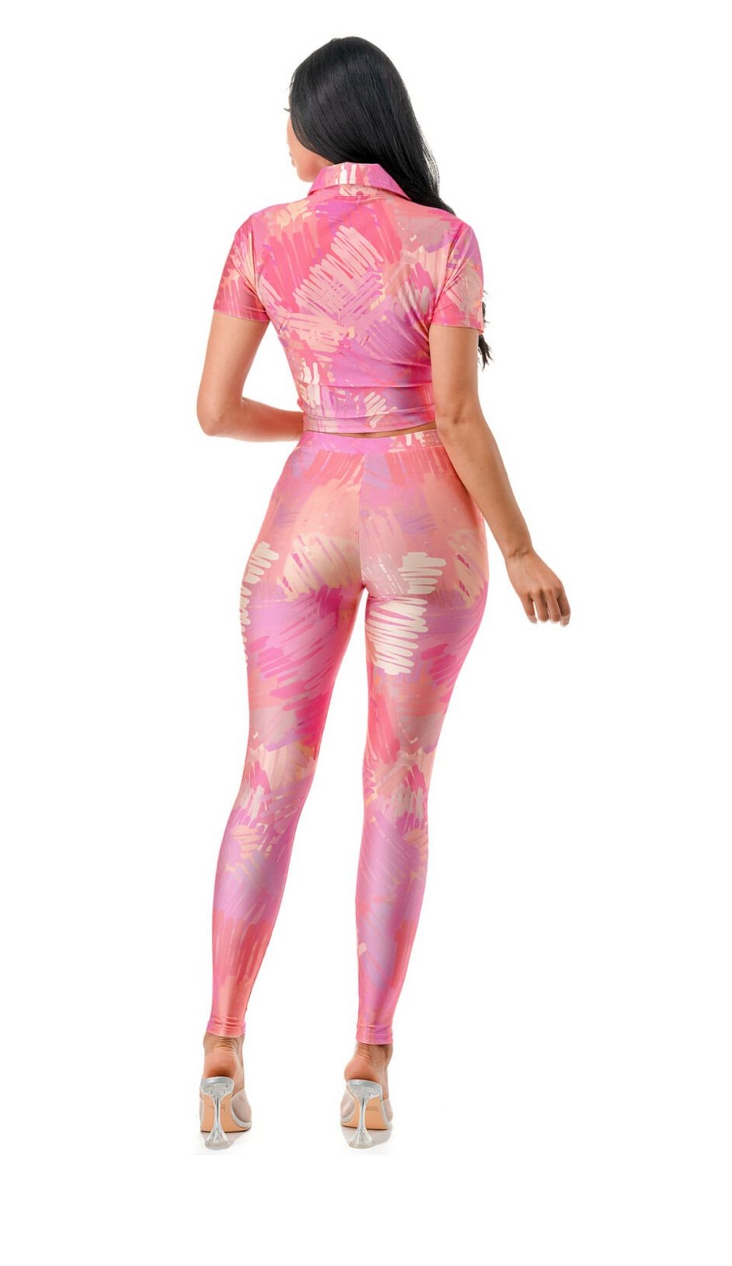 Two Piece Print Legging Set