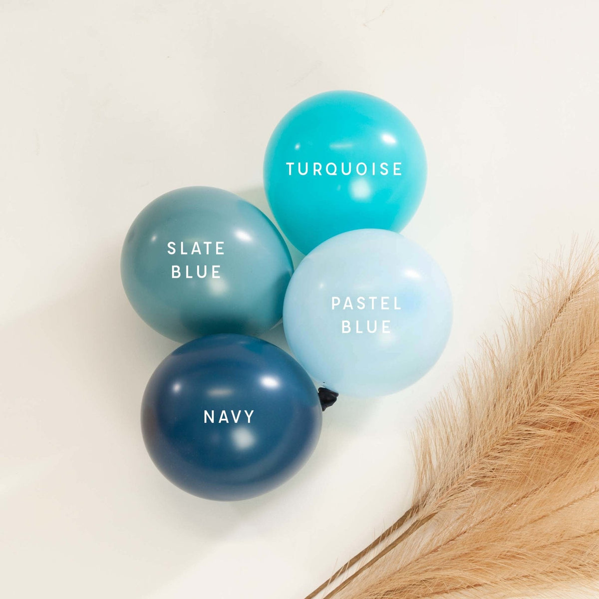 Premium Navy Latex Balloon Cluster (5", 11” and 17”)