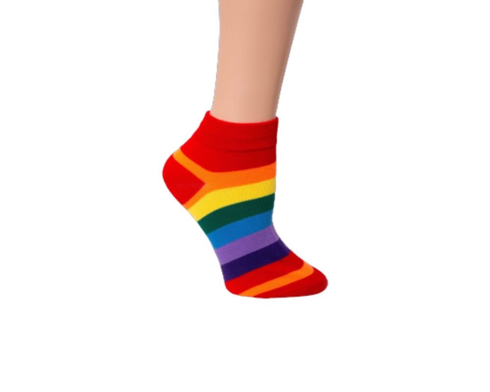 5/10/25/100 Rainbow Ankle Socks