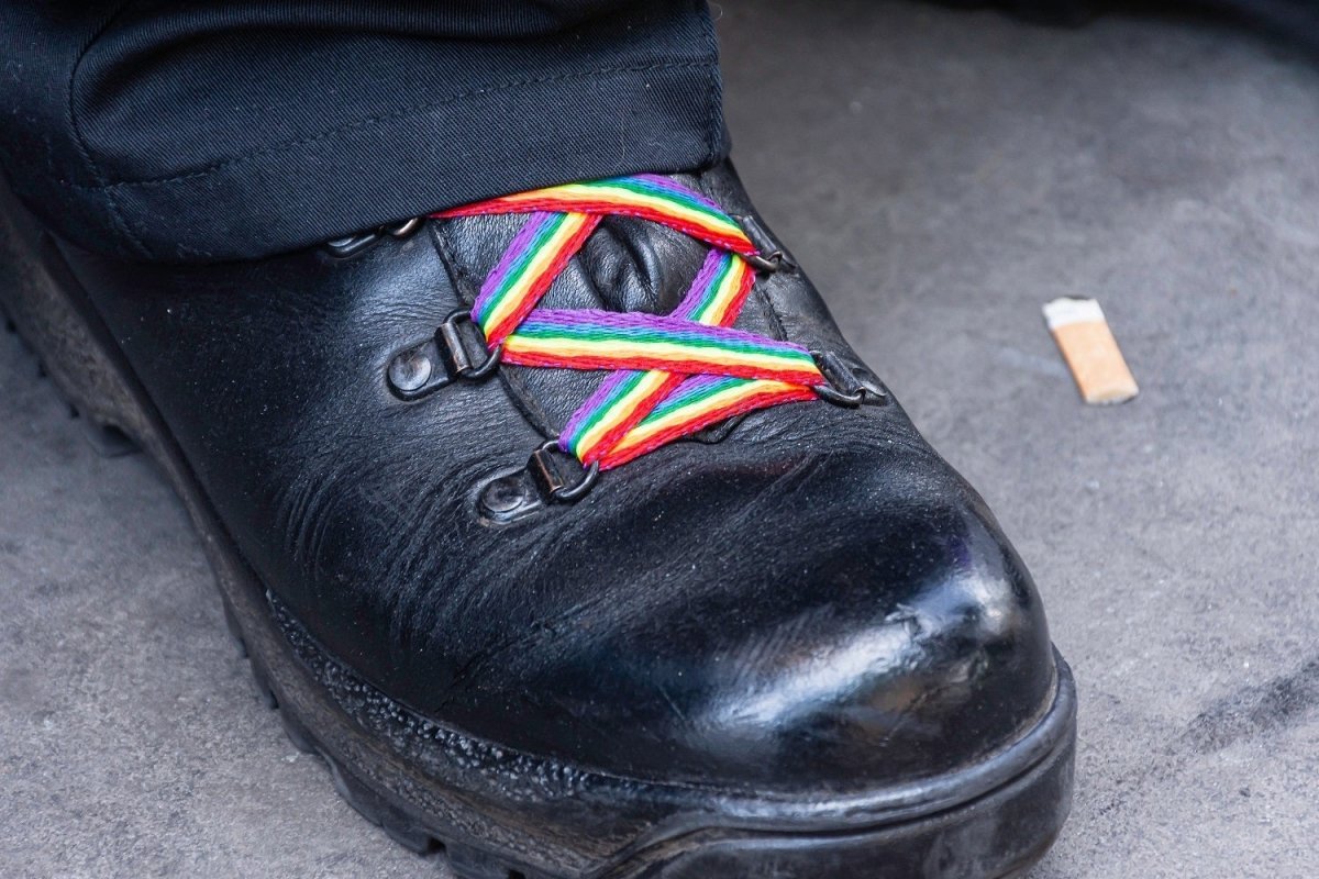 1/5/10/25/100 Bulk Rainbow Flag Shoe Laces