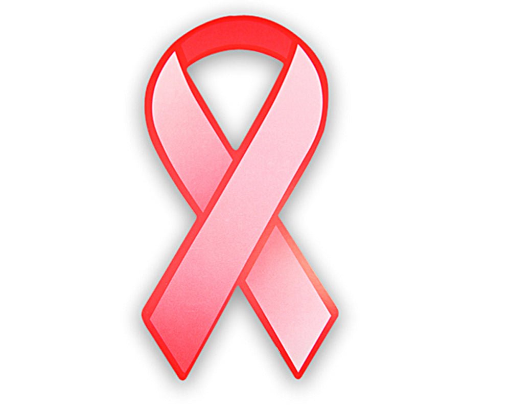 50 Red Ribbon Paper Donation Ribbons (50/Pack)