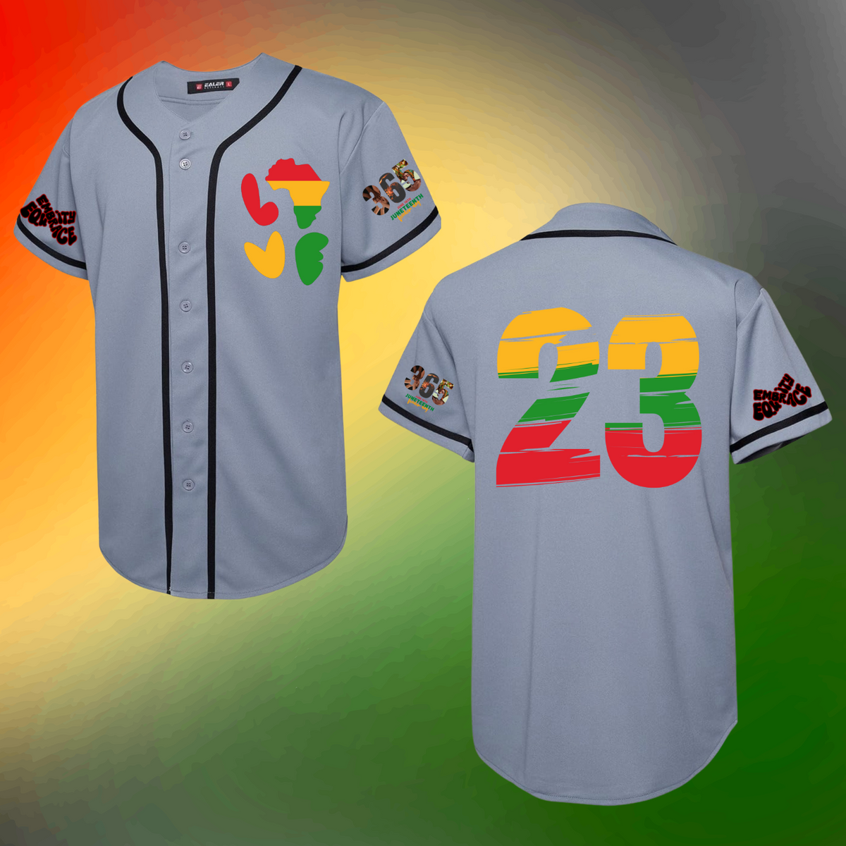 Juneteenth Jersey | One Love Edition | Rep the Legacy in Premium Style