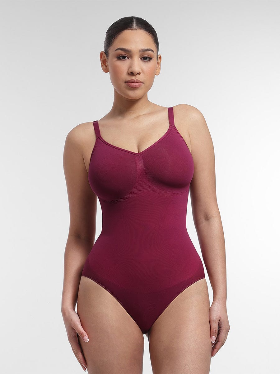 Seamless Chest Support Waist Control Shapewear Bodysuit
