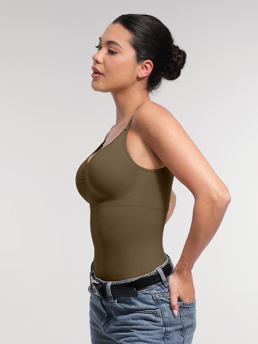 Seamless Bra-Free Cami Bodysuit