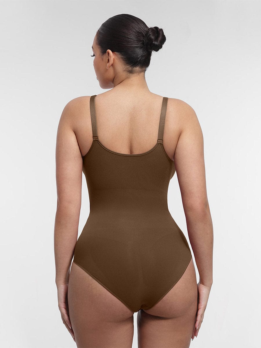 Seamless Chest Support Waist Control Shapewear Bodysuit