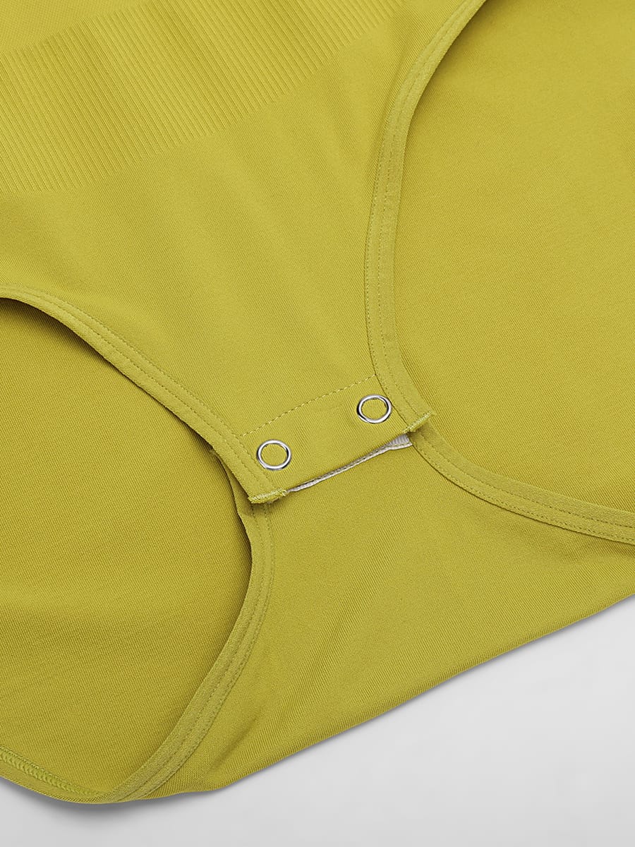 Buttery-Soft Seamless Scoop-Neck Tummy Control Bodysuit