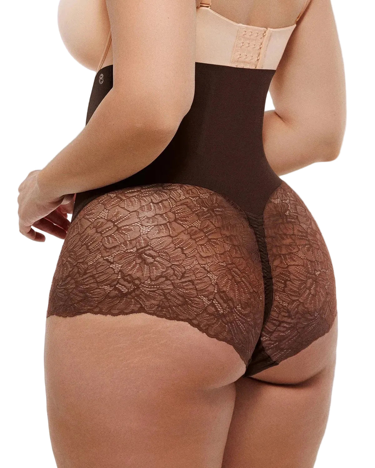 Distribution Bare Essentials™ MeshSmooth™ High-Waisted  Sheer Lace Brief