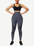 Seamless High-Waisted 3D Print Curve-Smoothing Leggings