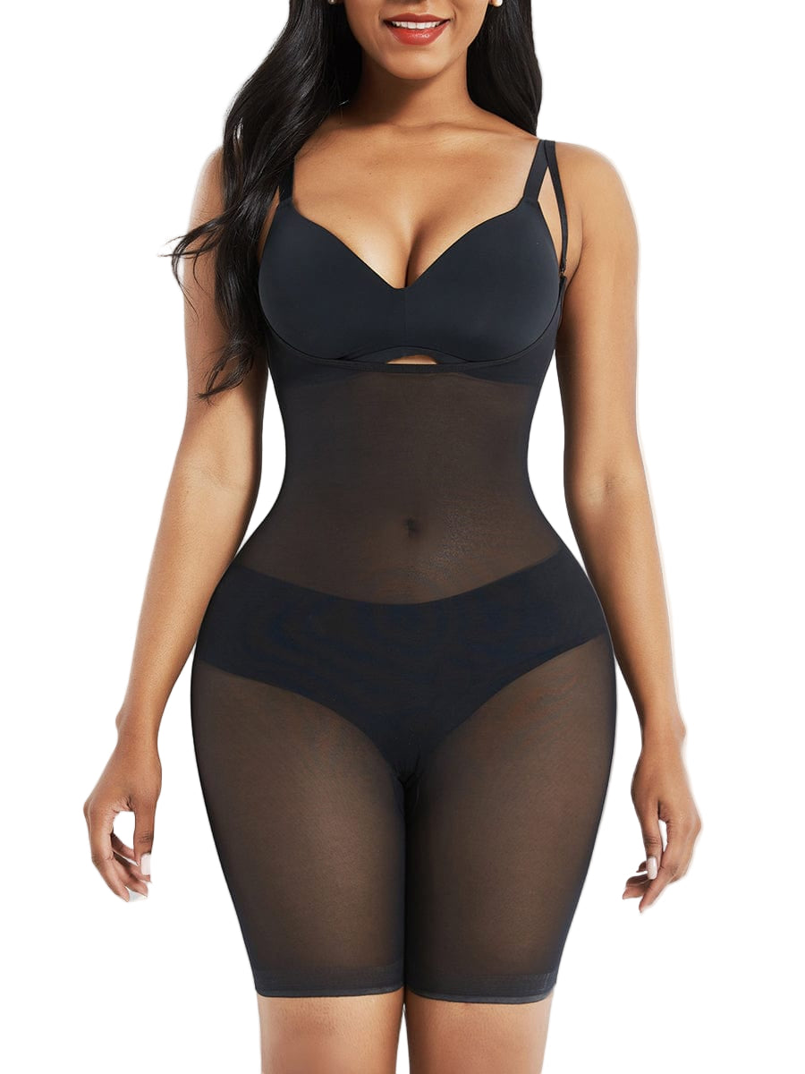 Mesh Full Body Shaper (Removable Straps)