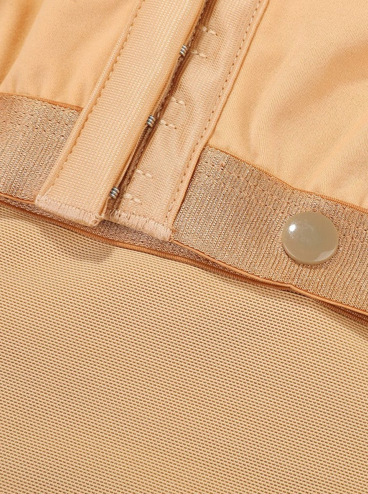 Zipper Open-Crotch Full Body Shaper