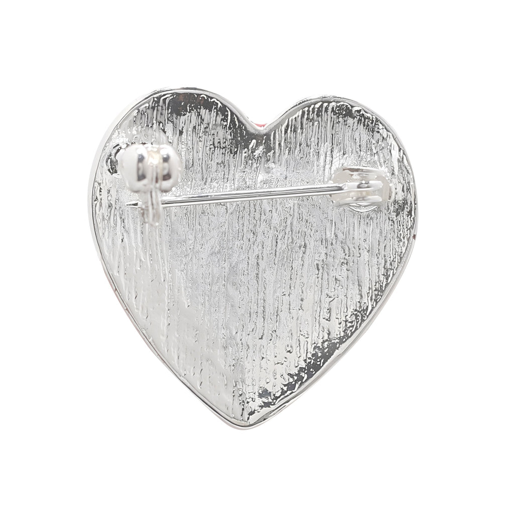 1/10/25/100 Bulk Sign Language Symbol for I Love You Deaf Sign Heart Pins