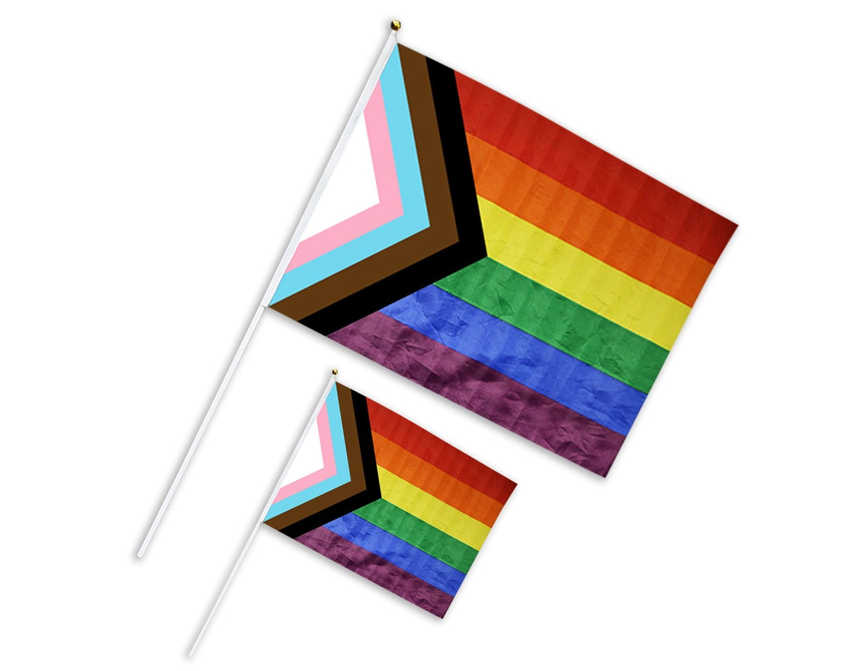 5/25/50/100 Bulk Small Daniel Quasar Flags on a Stick